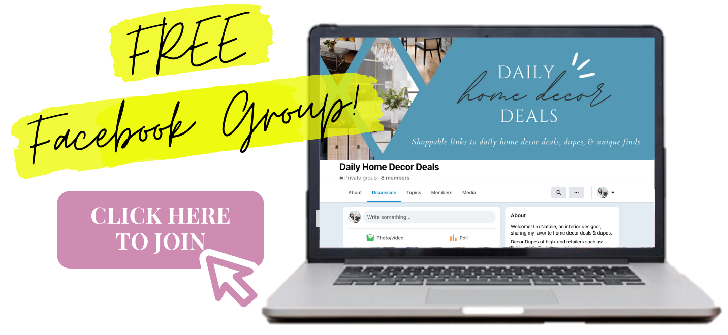 daily home decor deals free facebook group