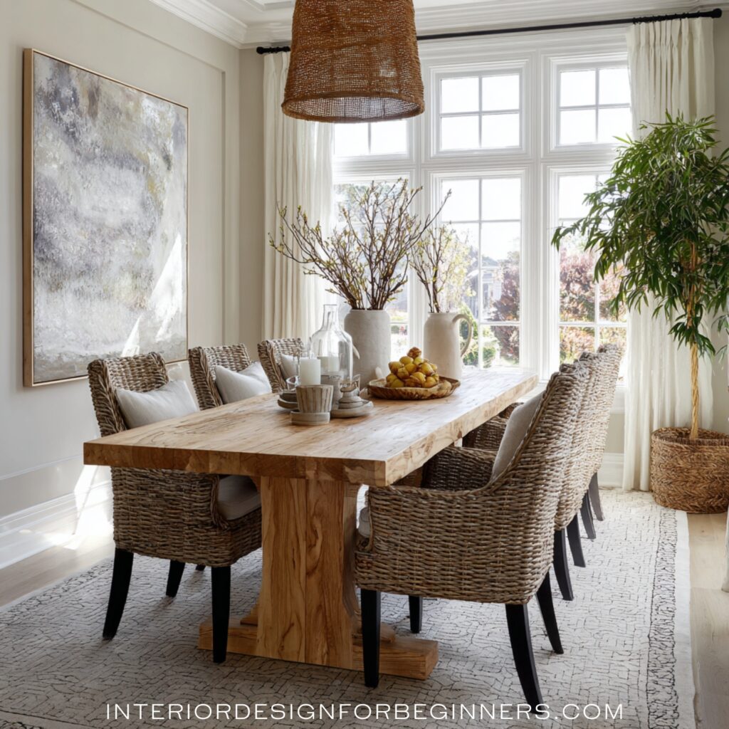 how to work from home as an interior designer dining room