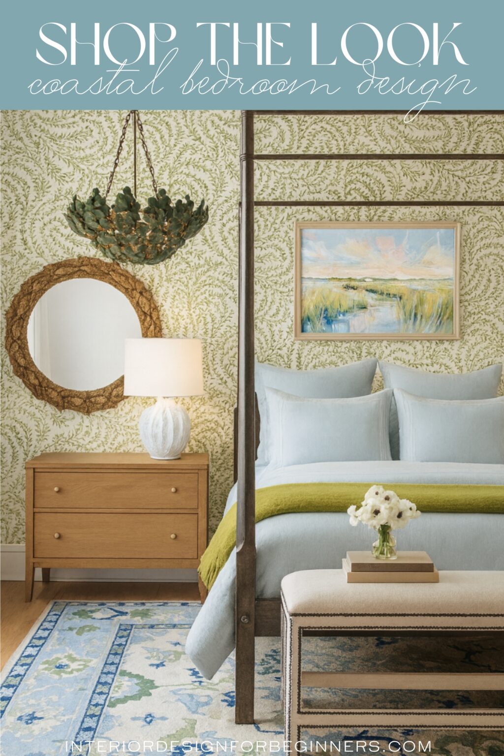Shop The Look Coastal Bedroom Design