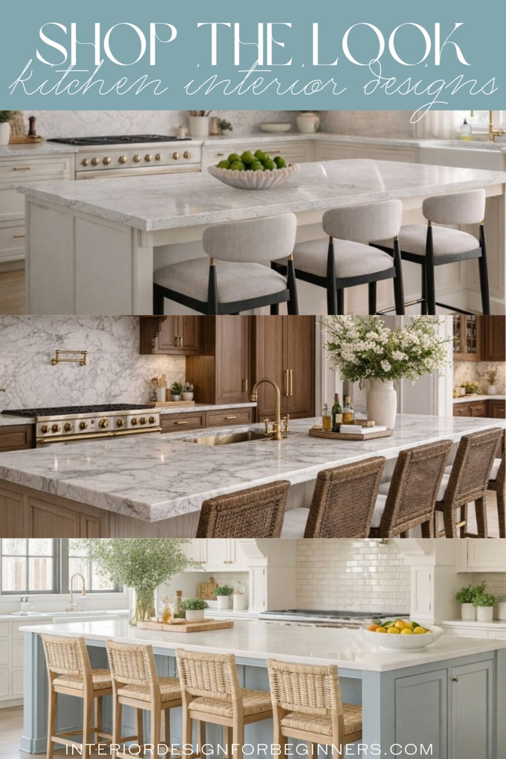 Shop The Look Kitchen Interior Designs