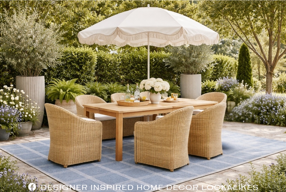 elegant patio dining